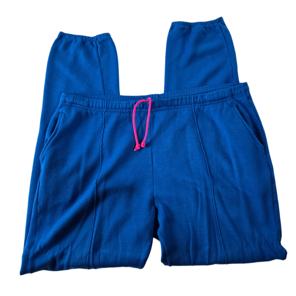 Vintages Wilson Blue Lightweight Cozy Joggers - XLarge